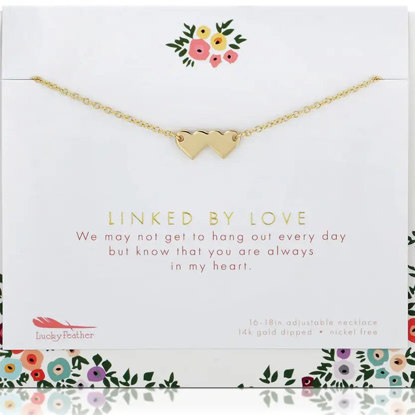 Linked by Love Necklace Card Gift Set