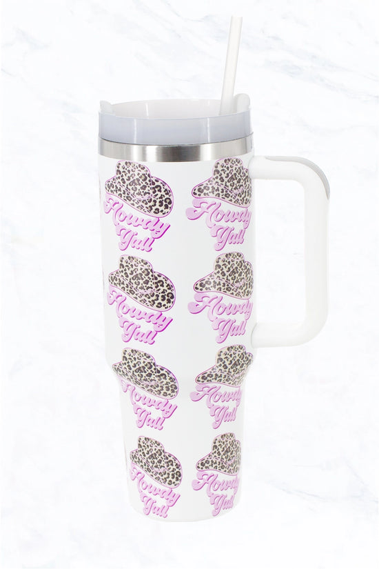 Howdy Cowgirl 40 Oz. Quench Tumbler