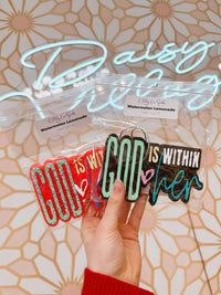 God is within Her Car Scent