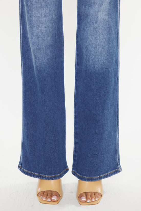 Load image into Gallery viewer, Reputation Relaxed Flare Denim
