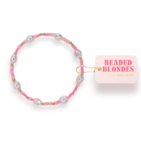 Flamingo Sprinkle Pearl Bracelet