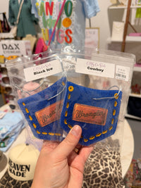 WESTERN DENIM POCKET CAR SCENT