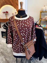 Oh Deer Print Sweater