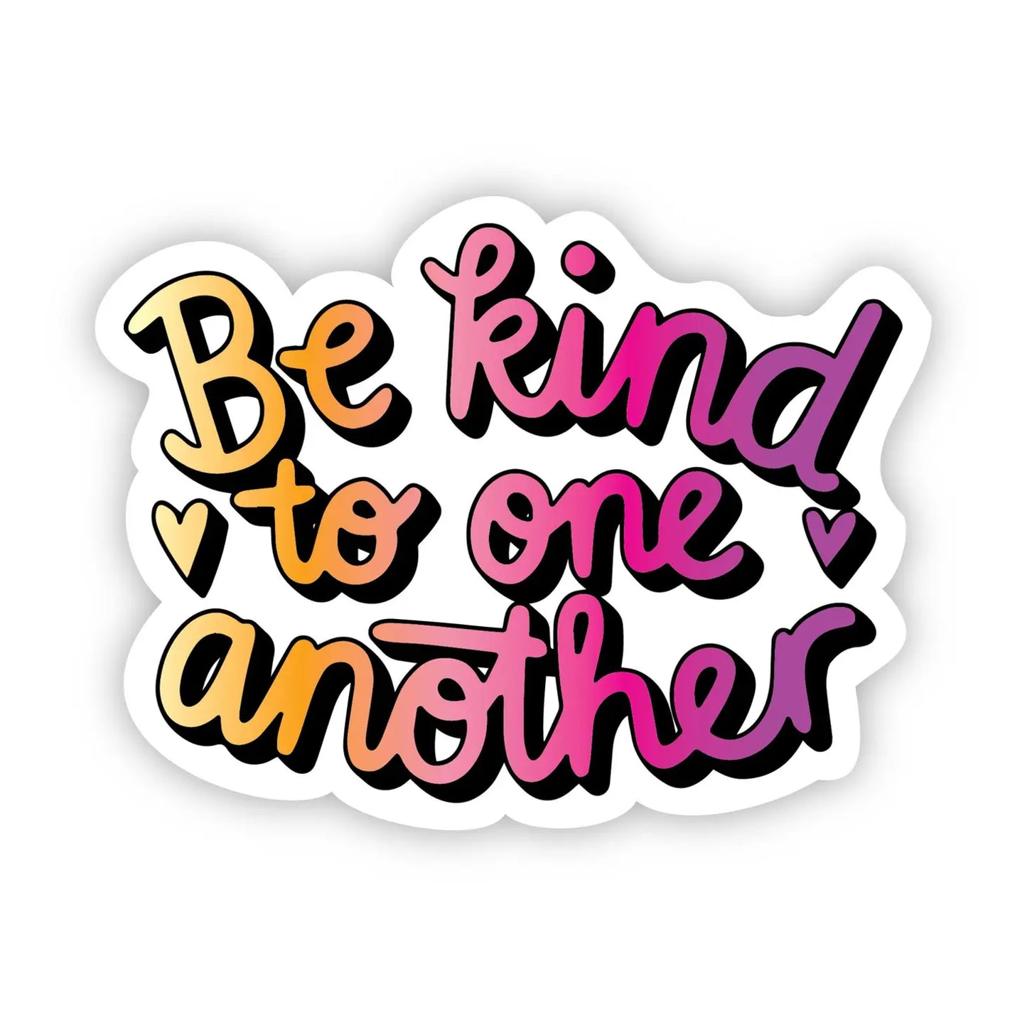 Load image into Gallery viewer, Be Kind to One Another Sticker
