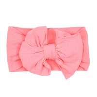 Girls Bubblegum Pink Bow Headband