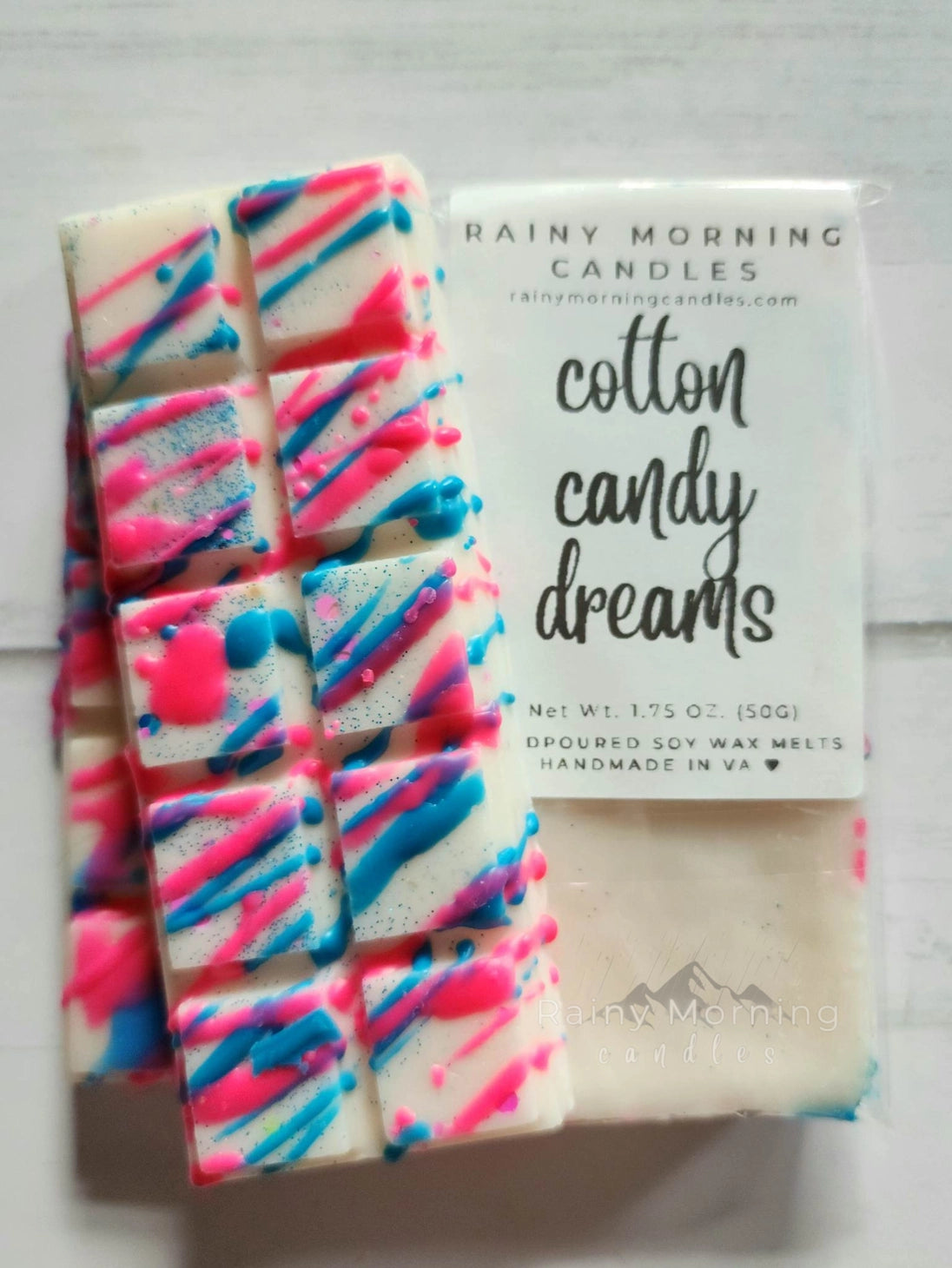 Cotton Candy Dreams Snap Bar Wax Melts