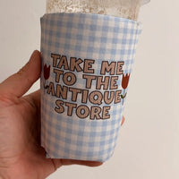 Take me to Antique Store Iced Coffee Sleeve