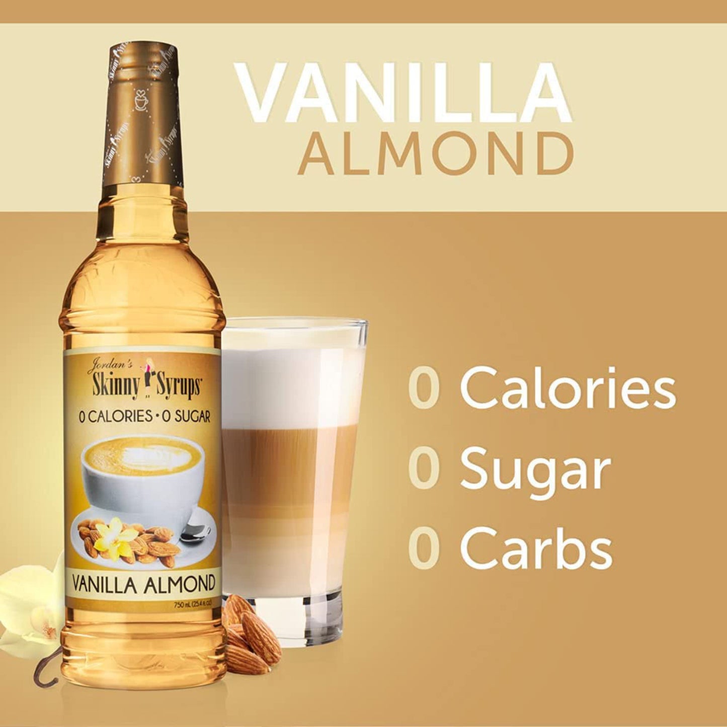 Sugar Free Vanilla Almond Syrup