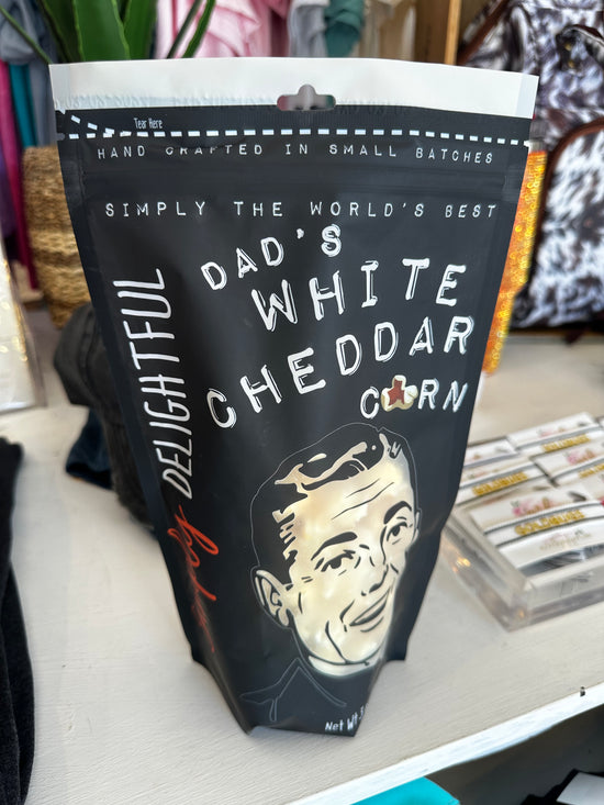 Dads White Cheddar Popcorn | 8 Oz.