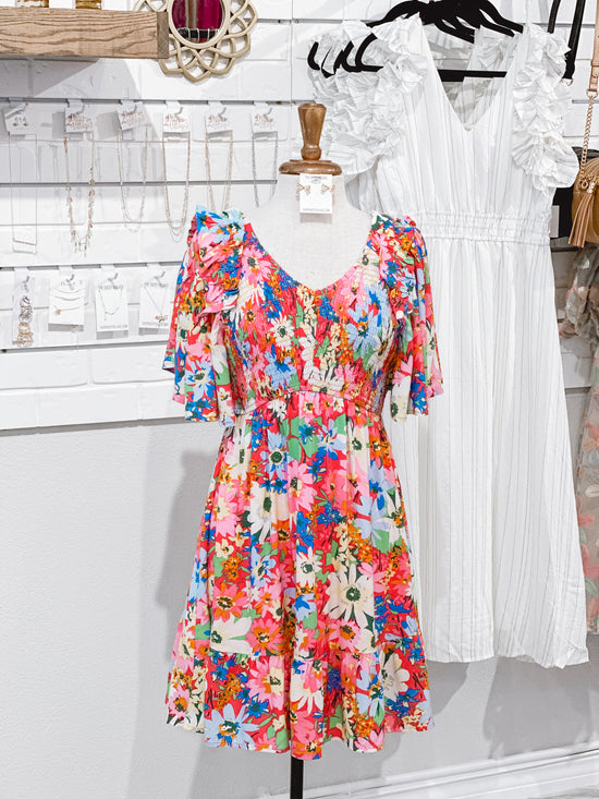 Wild in Flowers Floral Dress