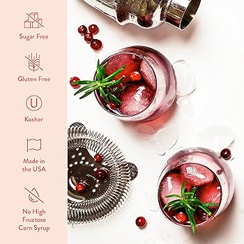 Sugar Free Spiced Cranberry Flavor Infusion Syrup