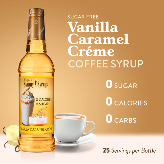Sugar Free Vanilla Caramel Creme Syrup