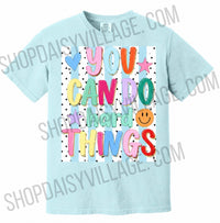 You Can Do Hard Things Comfort Colors Tee