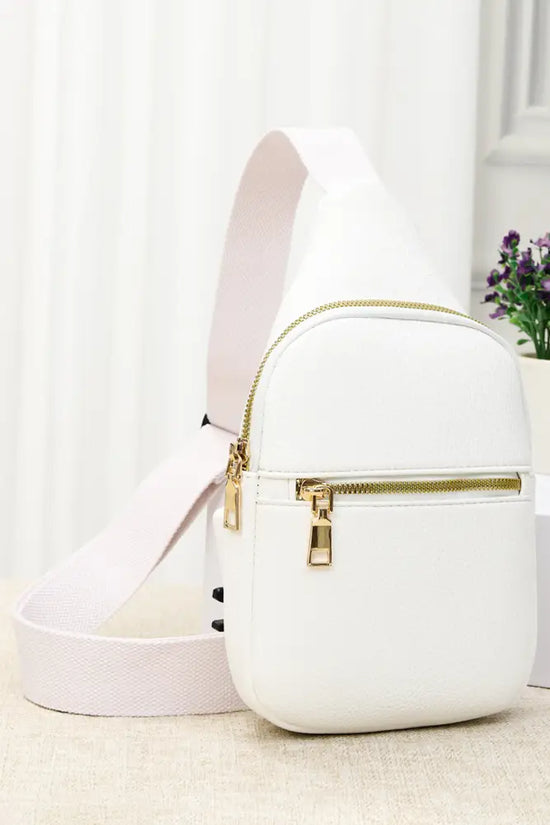 First Class Vegan Leather Sling Crossbody Bag