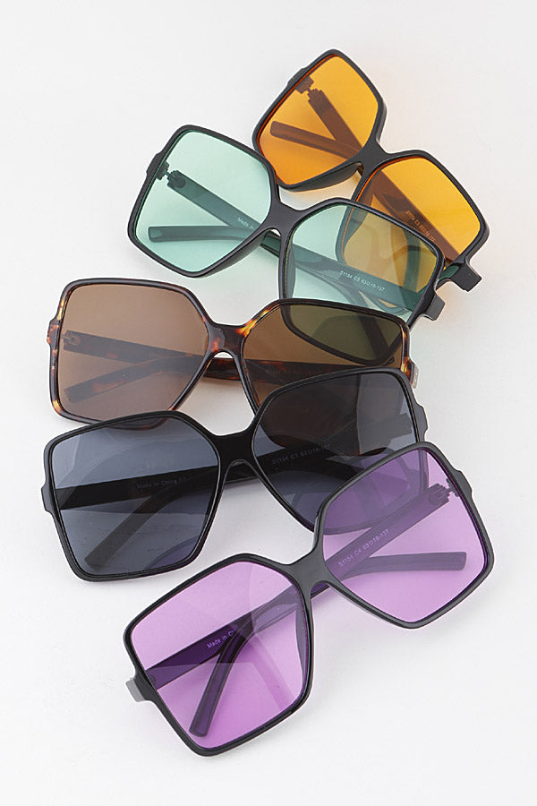 Hideaway Oversized Square Sunglasses