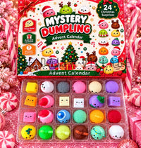 PREORDER 🎄 24-DAY DUMPLING SQUISHY ADVENT CALENDAR!