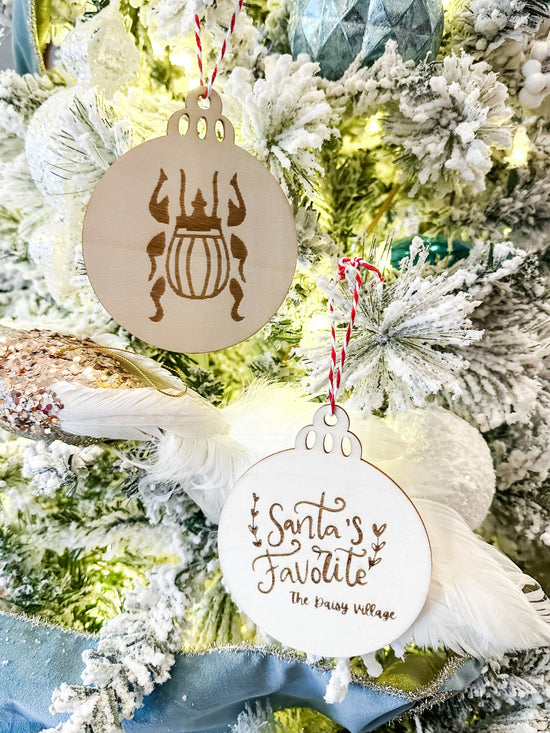 Custom Wood Ornament