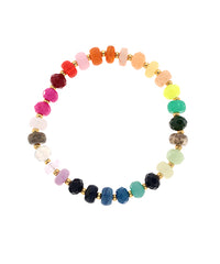 Multi Shape Colorful Bead Bracelet