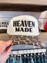 Heaven Made Embroidered Leopard Two Tone Cap