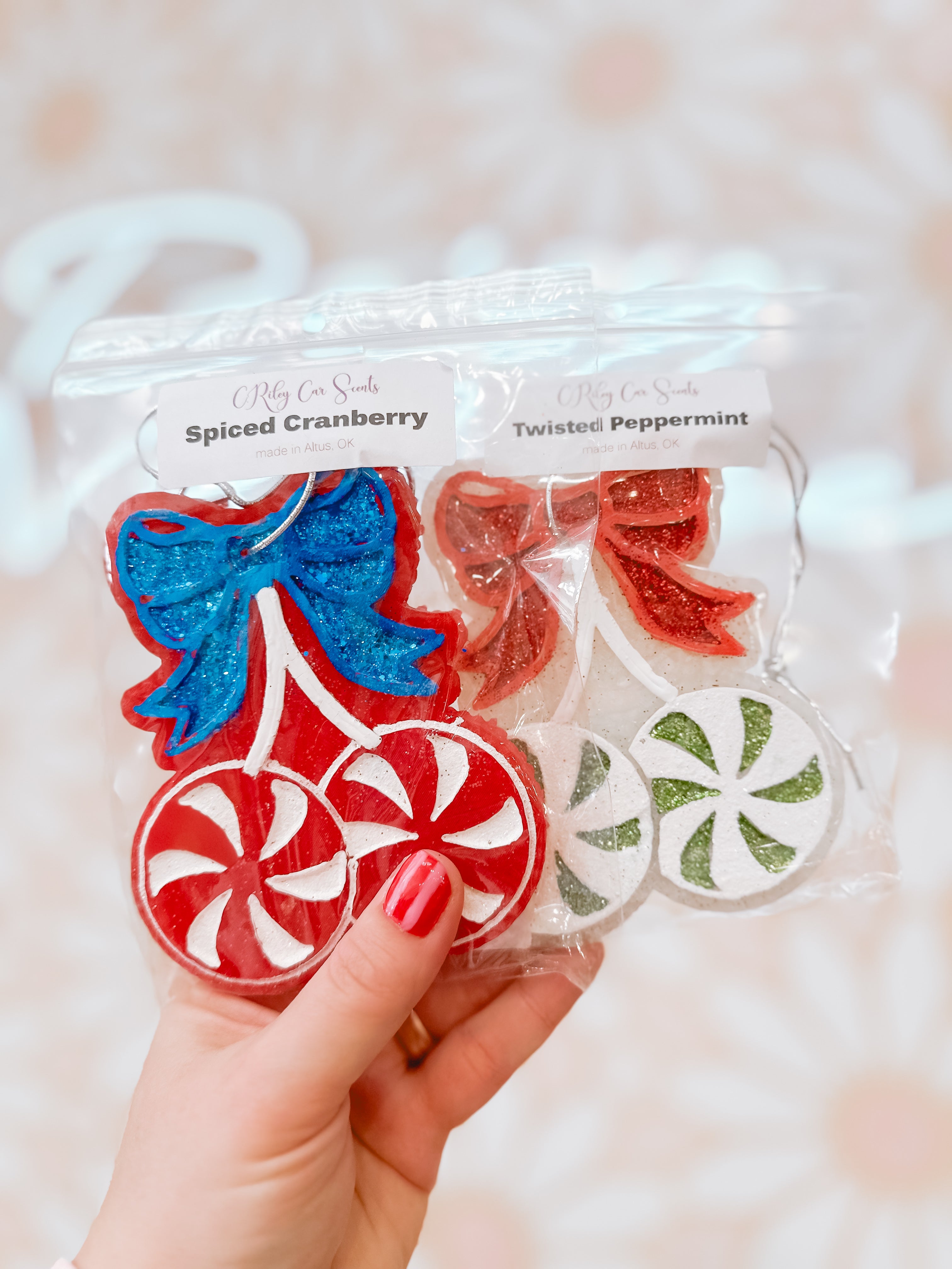 オリジナル　Peppermint Parlour - 7インチ PEPPERMINT CHERRIES CAR SCENT – Daisy Village
