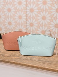 Makeup Bag Faux Leather Cosmetic Bag