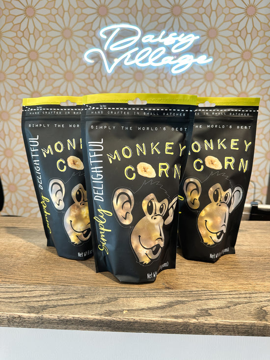 Monkey Corn (Caramel + Banana) Popcorn | 8 Oz.