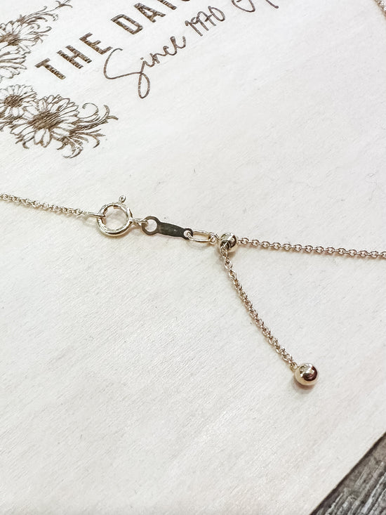GOLD FILLED 1.1MM 22" ADJUSTABLE CHAIN NECKLACE