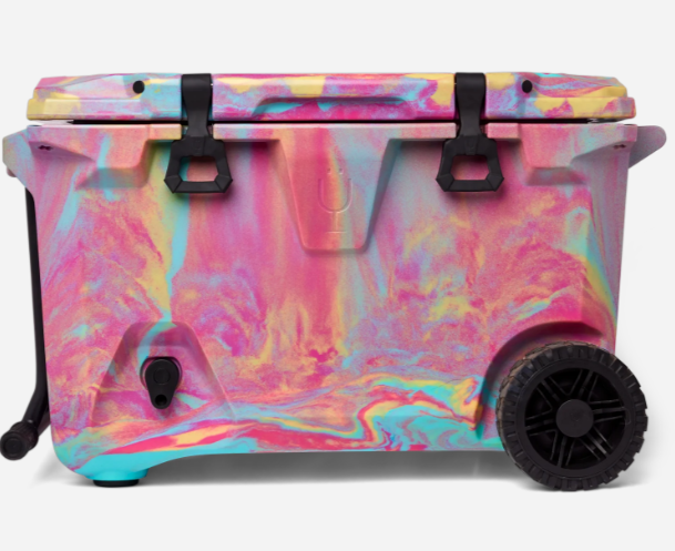 Brutank Rolling Cooler in Limited Edition Rainbow Swirl
