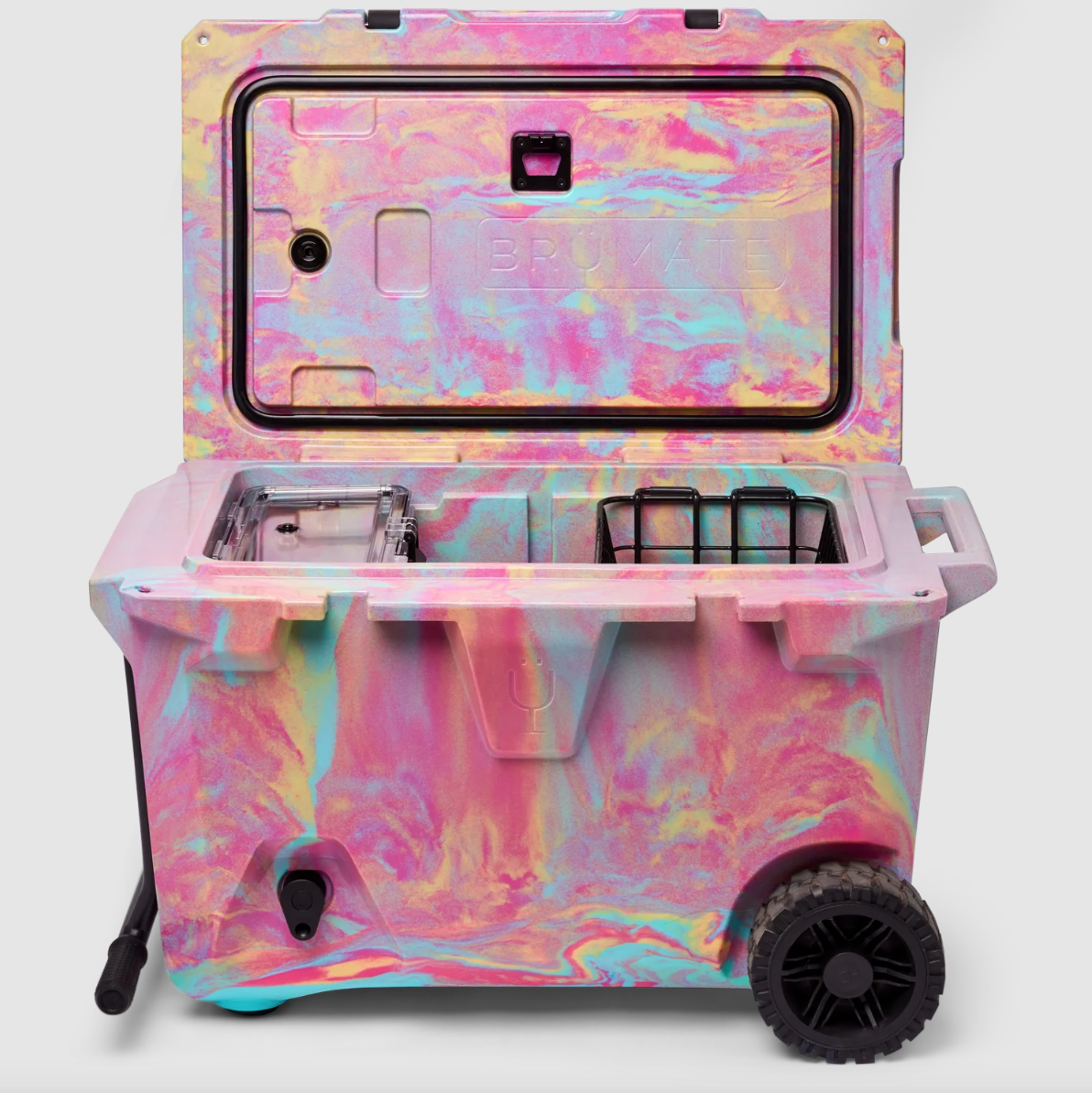 Brutank Rolling Cooler in Limited Edition Rainbow Swirl