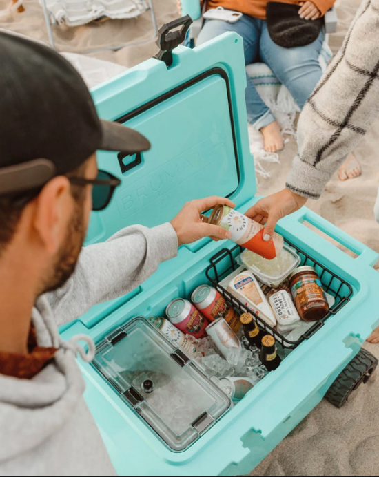 Brutank Rolling Cooler in Limited Edition Rainbow Swirl