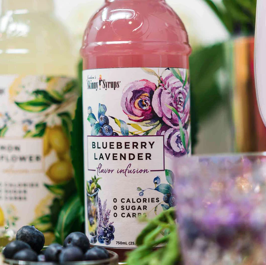 Blue Berry Lavender Flavor Infusion Syrup