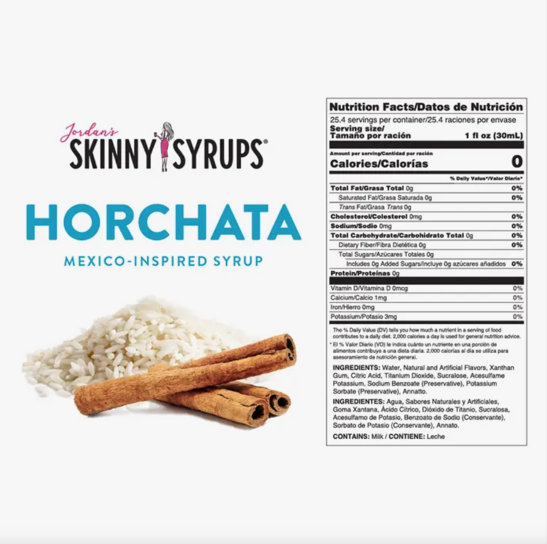 Horchata Syrup