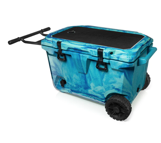 Brutank Rolling Cooler in Ocean Swirl