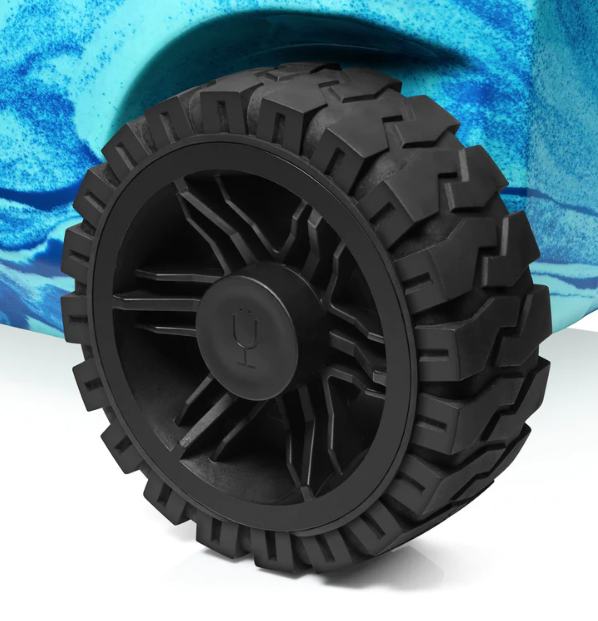 Brutank Rolling Cooler in Ocean Swirl