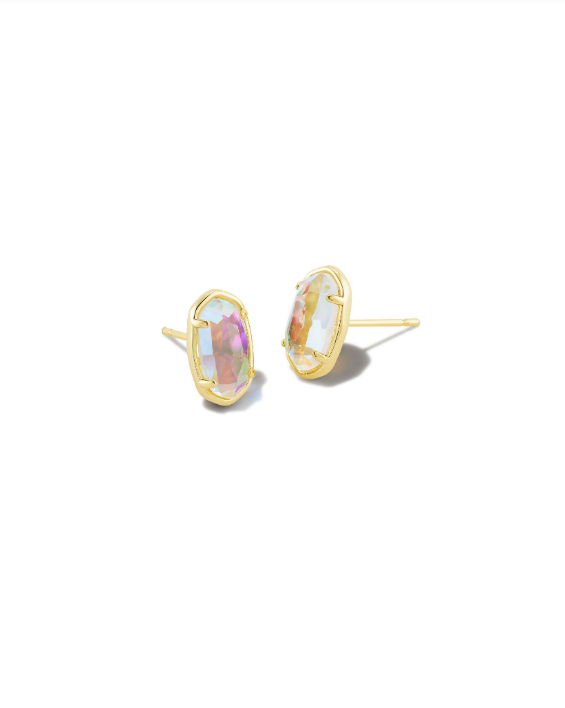 Grayson Dichroic Stud Earrings