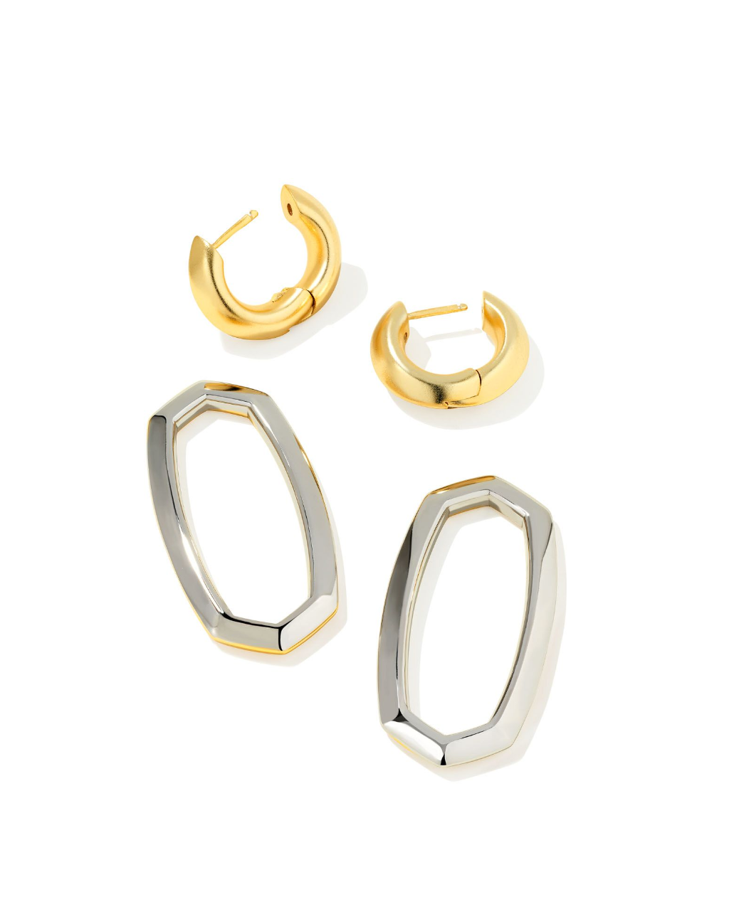Load image into Gallery viewer, Danielle Link Earrings in Mixed Metal
