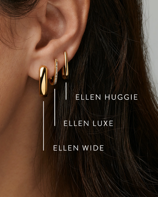 Ellen Huggie in 18k Gold Vermeil