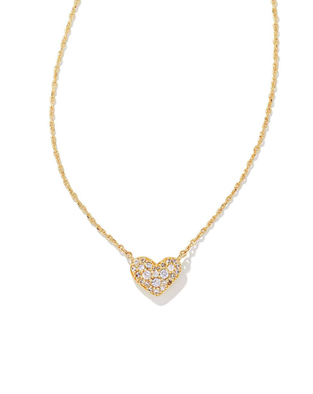 Ari Pave Crystal Pendant Necklace | Multiple Colors