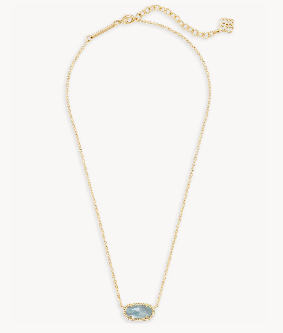 Load image into Gallery viewer, Elisa Pendant Necklace in Light Blue Illusion | March
