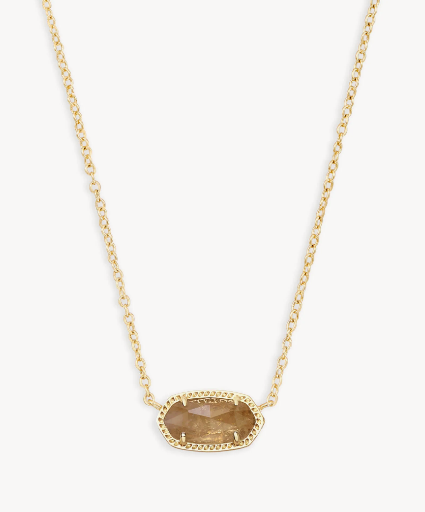 Load image into Gallery viewer, Elisa Pendant Necklace in Citrine | November
