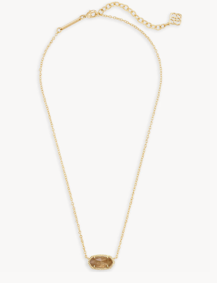 Elisa Pendant Necklace in Citrine | November