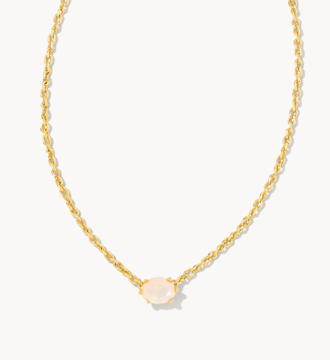 Cailin Pendant Necklace in Champagne Opal | October