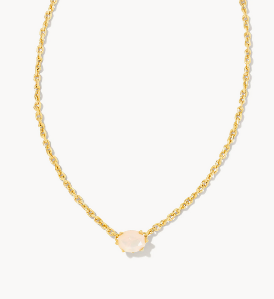 Cailin Pendant Necklace in Champagne Opal | October