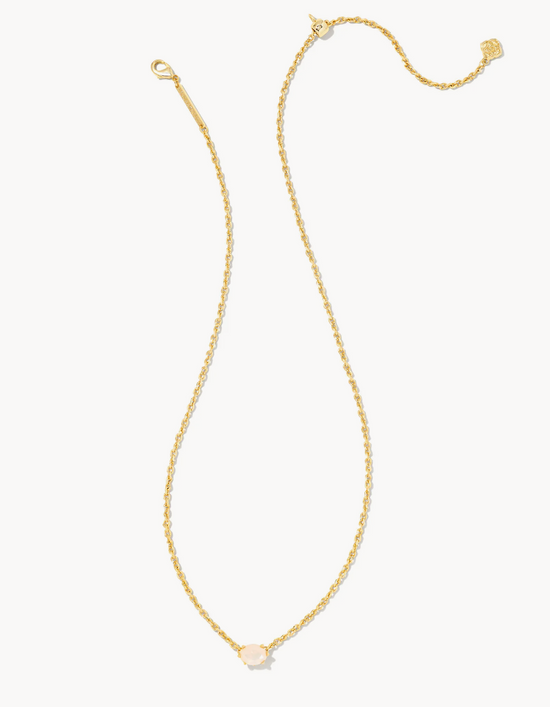Load image into Gallery viewer, Cailin Pendant Necklace in Champagne Opal | October
