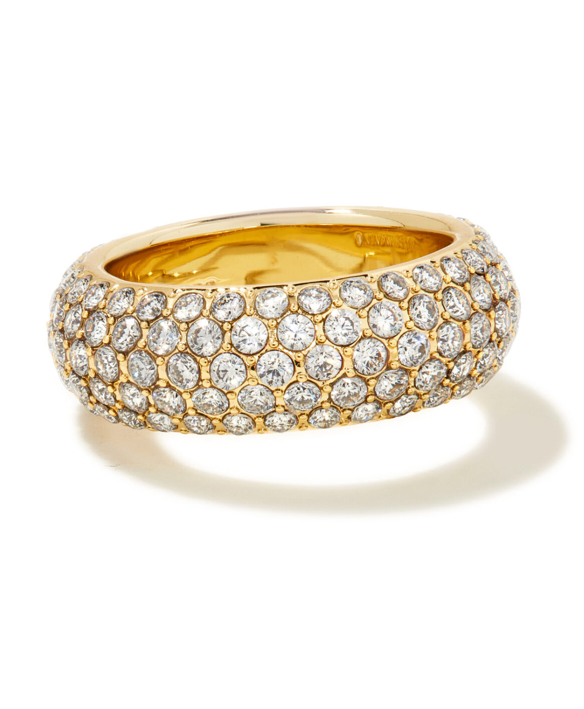 Mikki Pave Band Ring in Gold