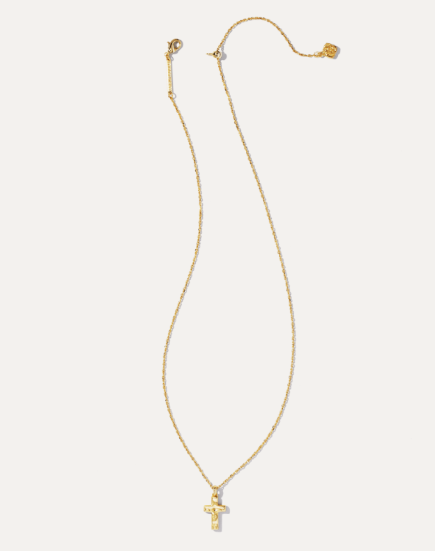 Load image into Gallery viewer, Cross Pendant Necklace in Gold
