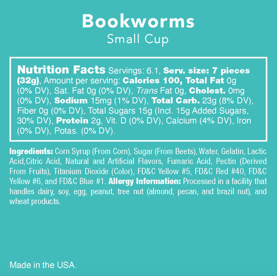 Bookworms : Mini Gummy Worms
