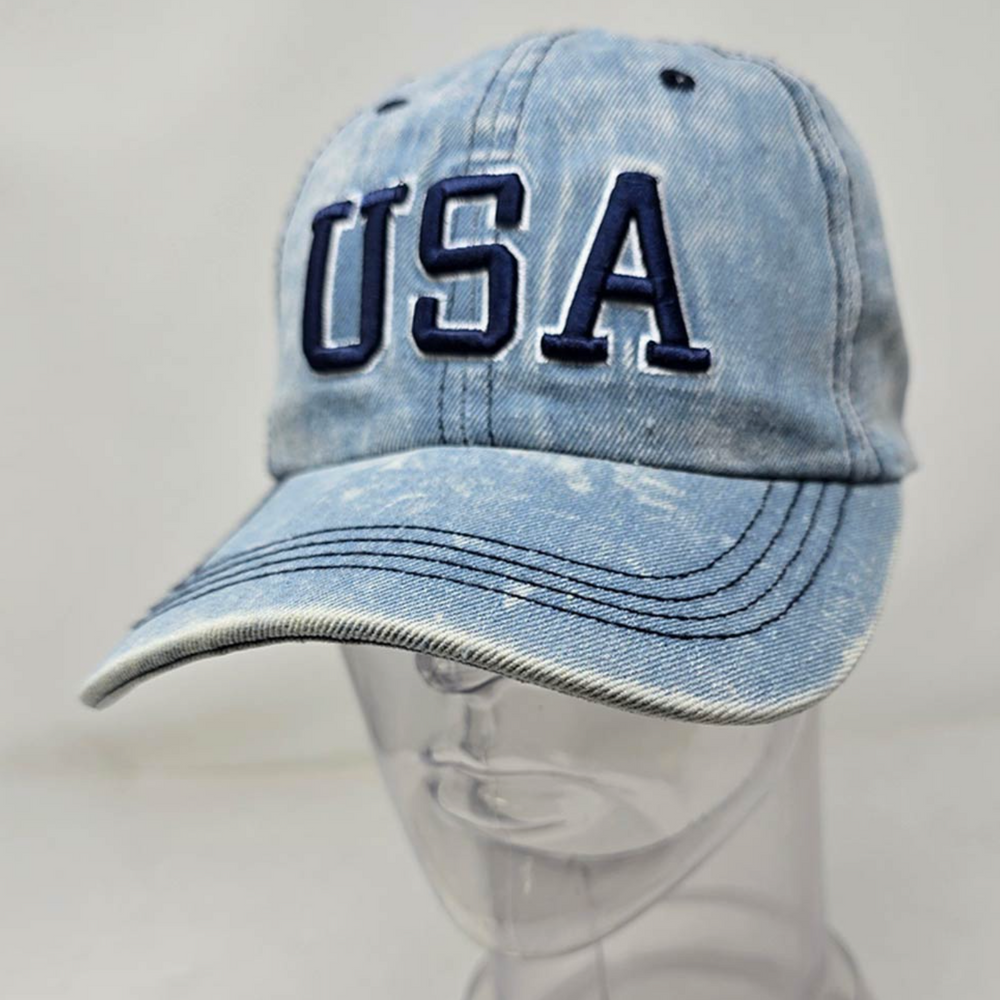 USA Babe Baseball Cap – VICI Vici USA Embroidered Blue Babe Baseball Cap main image 1