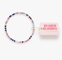 Bomb Pop Sprinkle Beaded Bracelet