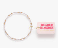 Dainty Sutton Bracelet in Silver with Gold